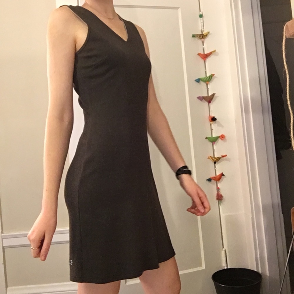 Horny Toad gray dress, Medium